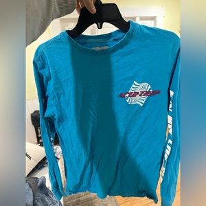 Pacsun Unisex Long Sleeve Blue Small EUC